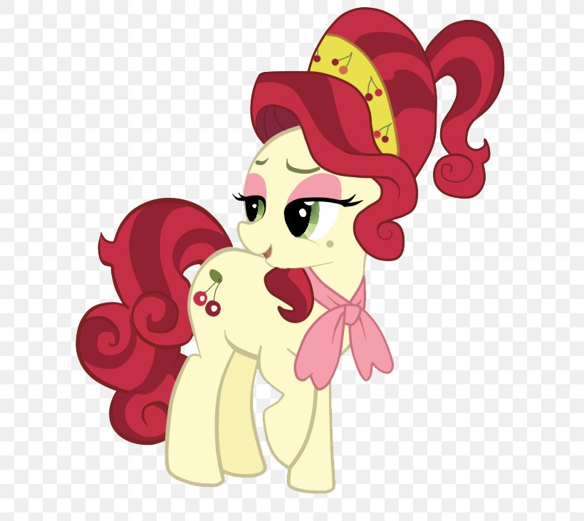 Cherries Jubilee Pony Derpy Hooves Princess Luna Cherry, PNG, 610x732px, Watercolor, Cartoon, Flower, Frame, Heart Download Free