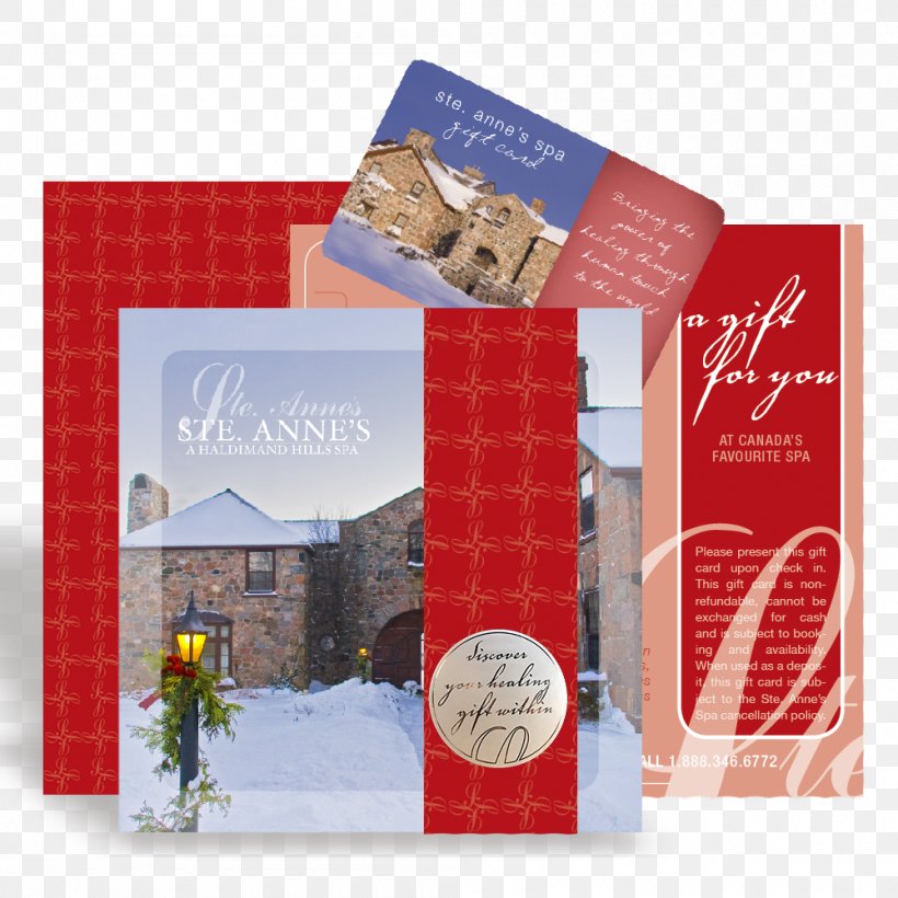 Gift Card Ste. Anne's Spa Greeting & Note Cards, PNG, 1000x1000px, Gift Card, Boutique, Credit Card, Discounts And Allowances, Friendship Download Free