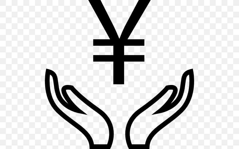 Yen Sign Japanese Yen Currency Symbol Foreign Exchange Market, PNG, 512x512px, Yen Sign, Bank, Black, Black And White, Brand Download Free