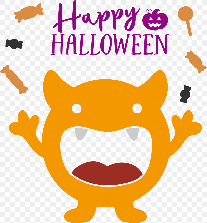 Happy Halloween, PNG, 2787x3000px, Happy Halloween, Cricut, Idea, Internet Meme, Text Download Free