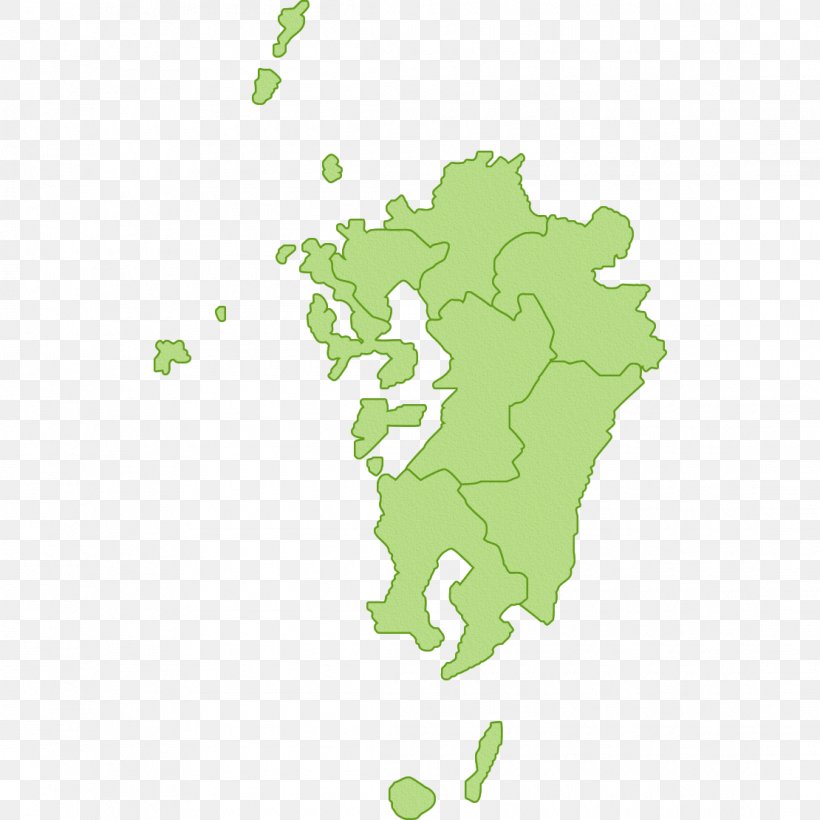 Kumamoto Kagoshima Fukuoka Prefecture Map Prefectures Of Japan, PNG, 1110x1110px, Kumamoto, Fukuoka Prefecture, Green, Japan, Kagoshima Download Free