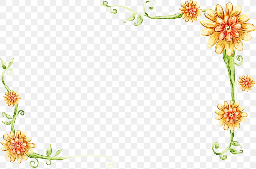 Picture Frame, PNG, 1600x1060px, Flower Rectangular Frame, Floral Design, Floral Rectangular Frame, Flower, Paint Download Free