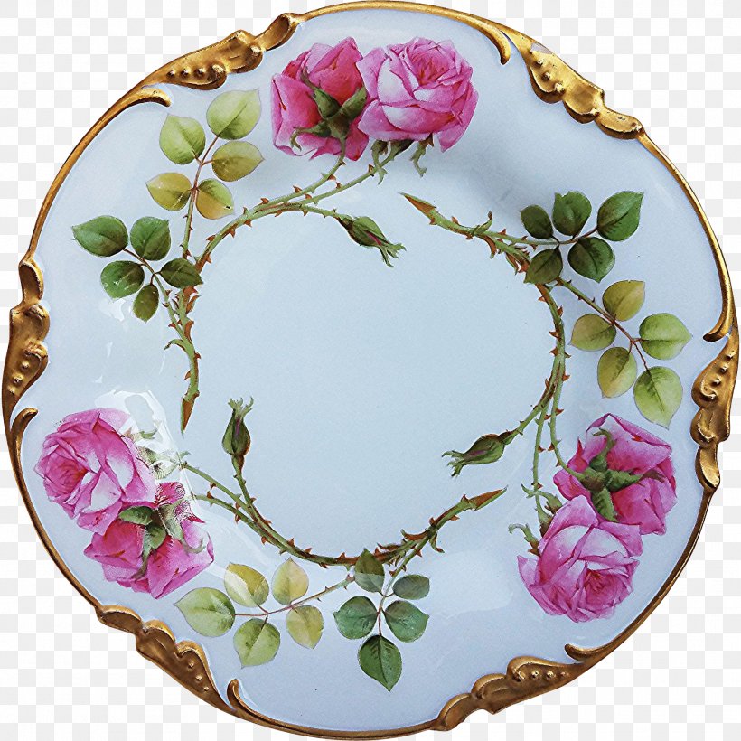 Limoges Plate Porcelain Haviland & Co. Rose, PNG, 1818x1818px, Limoges, Dinnerware Set, Dishware, Floral Design, Flower Download Free