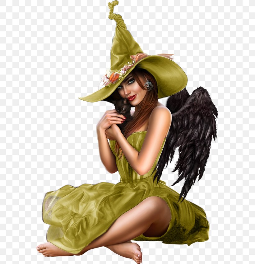 Witchcraft Clip Art, PNG, 585x850px, Witch, Angel, Black, Black Magic, Broom Download Free