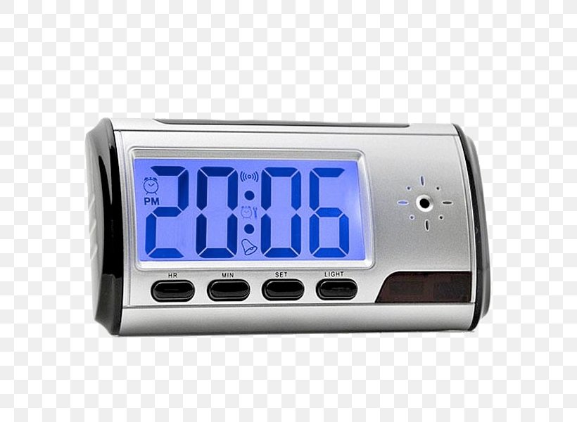 Alarm Clocks Digital Video Recorders Hidden Camera, PNG, 600x600px, Alarm Clocks, Alarm Device, Camera, Clock, Digital Clock Download Free
