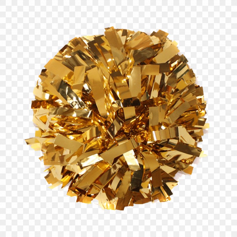 Gold Background, PNG, 3000x3000px, Pompom, Black, Brown, Cheerleading, Cheerleading Pompoms Download Free