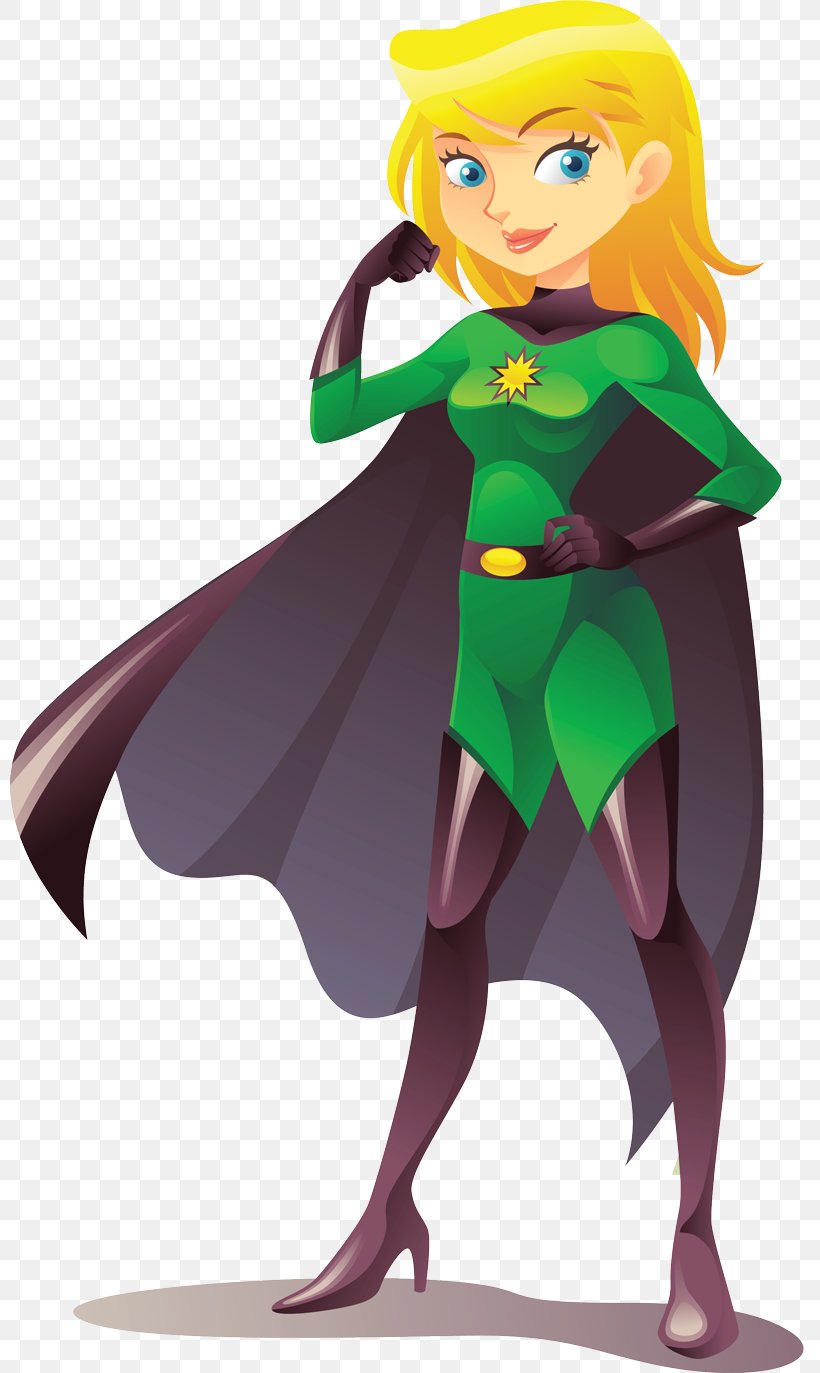 Superhero Royalty-free Female, PNG, 800x1373px, Watercolor, Cartoon, Flower, Frame, Heart Download Free