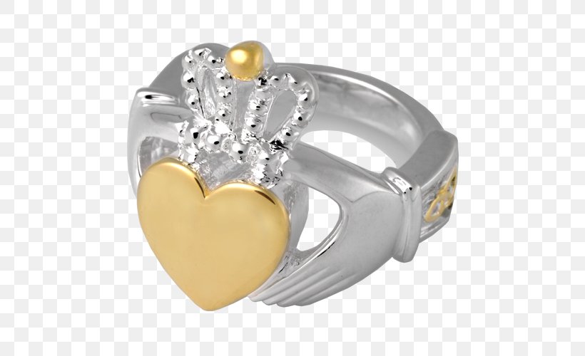 Claddagh Ring Jewellery Gold Silver, PNG, 500x500px, Ring, Birthstone, Body Jewelry, Charms Pendants, Claddagh Ring Download Free