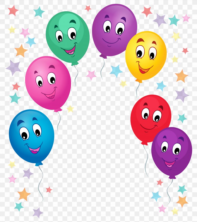 Colored Balloons Painted, PNG, 5321x6000px, Cartoon, Art Museum, Balloon, Birthday, Clip Art Download Free