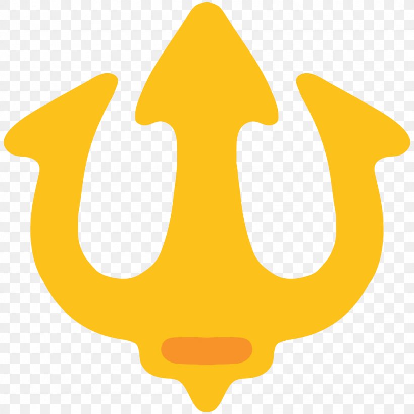 Emojipedia Trident Symbol Art Emoji, PNG, 1024x1024px, Emoji, Android, Art Emoji, Emojipedia, Emoticon Download Free