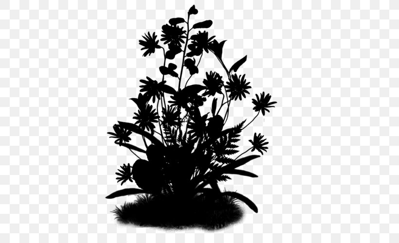 Shadow Play Flower Bouquet Silhouette, PNG, 500x500px, Shadow Play, Arecales, Blackandwhite, Botany, Com Download Free