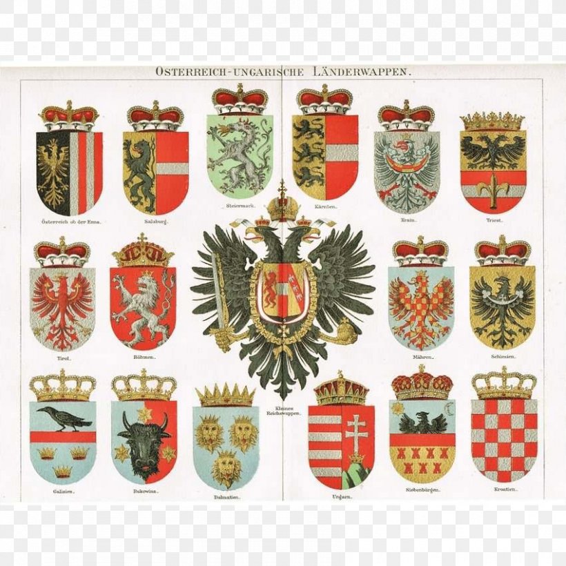 Austria-Hungary Coat Of Arms Of Austria Crest, PNG, 850x850px, Austria, Austriahungary, Coat Of Arms, Coat Of Arms Of Austria, Crest Download Free
