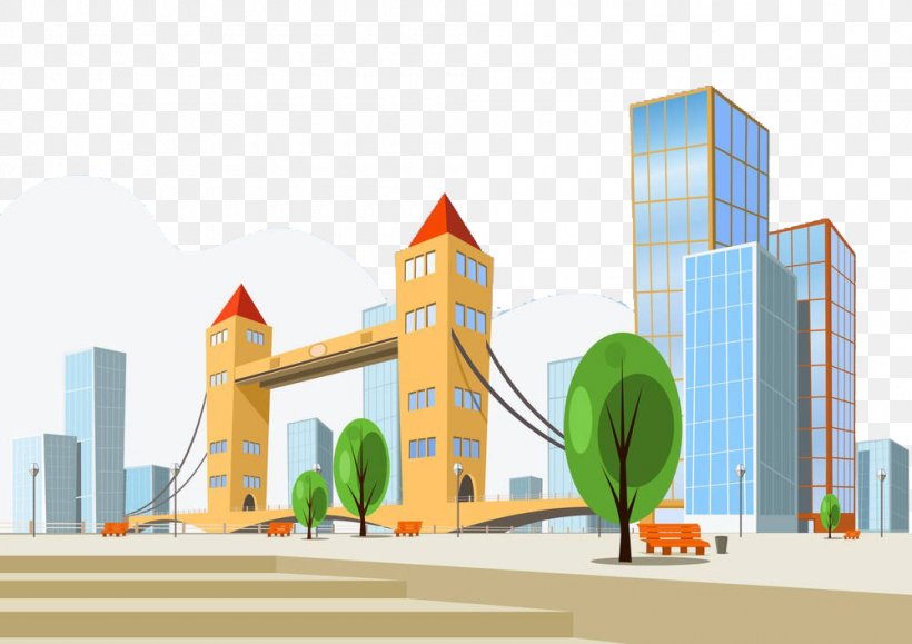 City Royalty-free Illustration, PNG, 1000x707px, City, Architecture, Area, Art, Cartoon Download Free