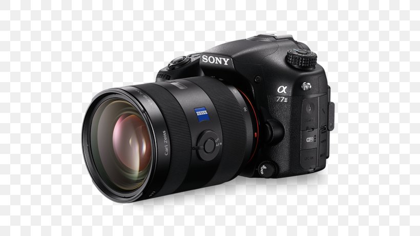 Sony Alpha 77 Sony Alpha A77 II ILCA-77M2 24.3 MP Digital SLR Camera, PNG, 580x460px, Sony Alpha 77, Active Pixel Sensor, Apsc, Bionz, Camera Download Free