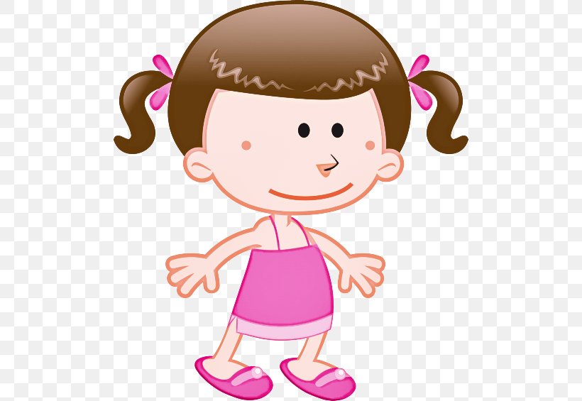Cartoon Cheek Pink Clip Art Child, PNG, 500x565px, Cartoon, Cheek, Child, Happy, Pink Download Free