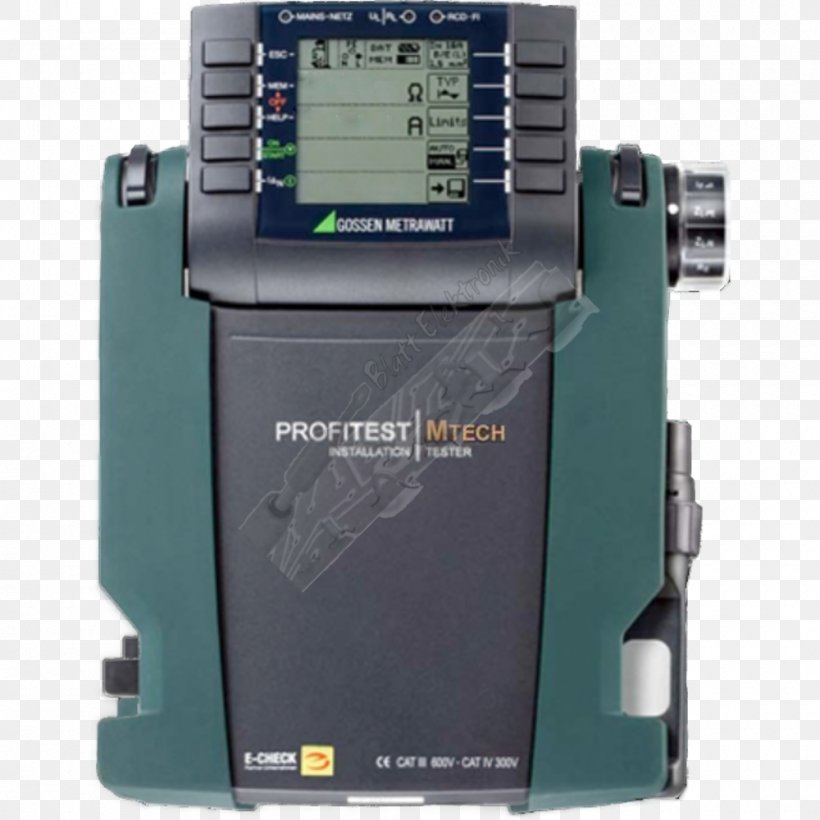 Gossen Metrawatt Calibration VDE E.V. IEC 60364 Test Method, PNG, 1000x1000px, Gossen Metrawatt, Calibration, Dinnorm, Electric Potential Difference, Electrical Engineering Download Free