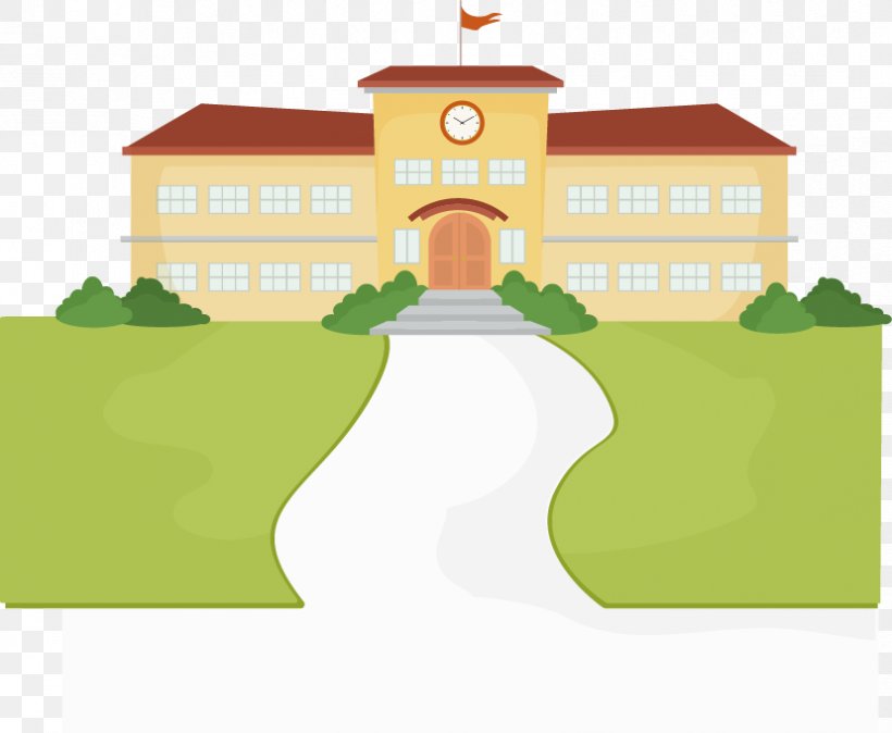 Student School Cartoon Building, PNG, 828x681px, Student, Area, Building, Cartoon, Drawing Download Free