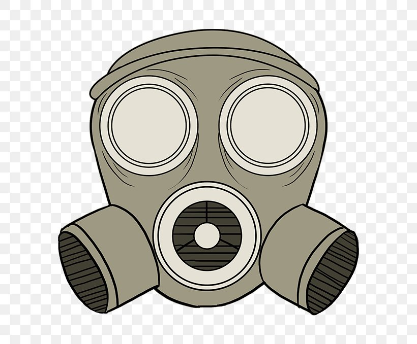 Drawing 2 Gas Mask World War PNG 680x678px Drawing Art Cartoon  Character Clothing Download Free