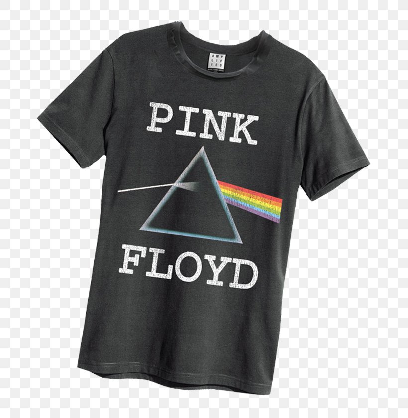 Concert T-shirt The Dark Side Of The Moon Pink Floyd Vintage Clothing, PNG, 767x841px, Tshirt, Active Shirt, Atom Heart Mother, Black, Brand Download Free