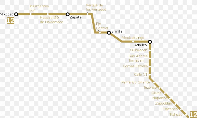 Rapid Transit Valentín Campa Map Mexico City Metro Line 12, PNG, 867x519px,  Rapid Transit, Area, Diagram,