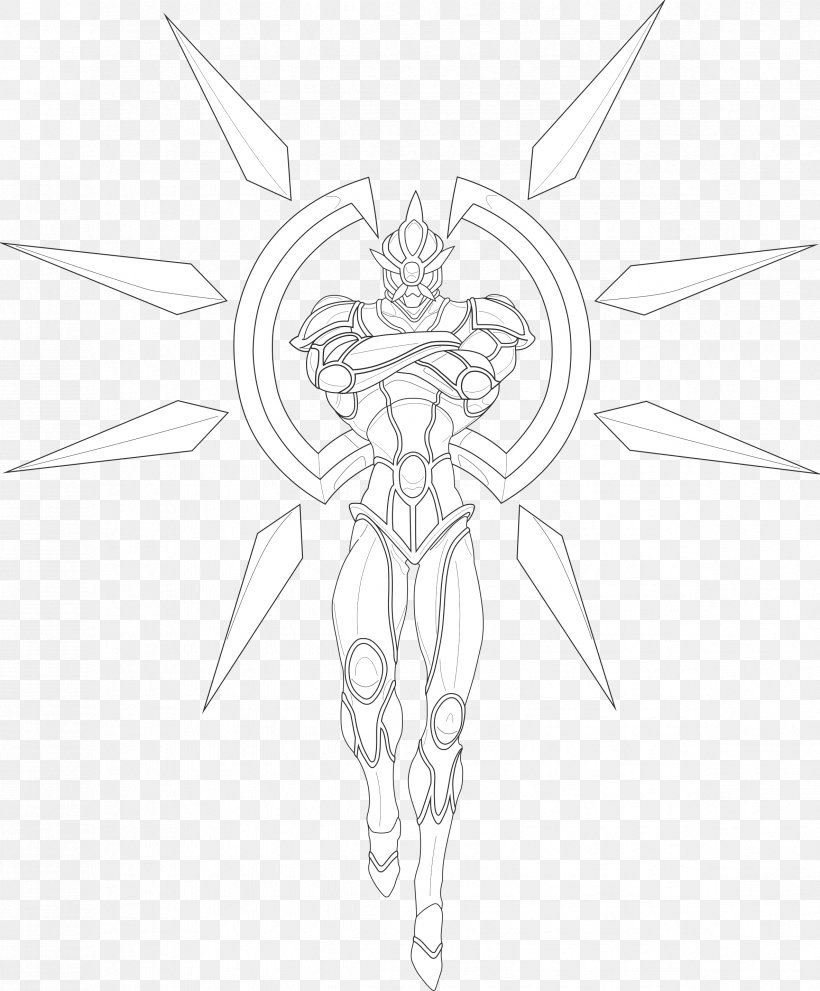 White Line Art Symmetry Sketch, PNG, 2371x2867px, White, Artwork, Black, Black And White, Character Download Free