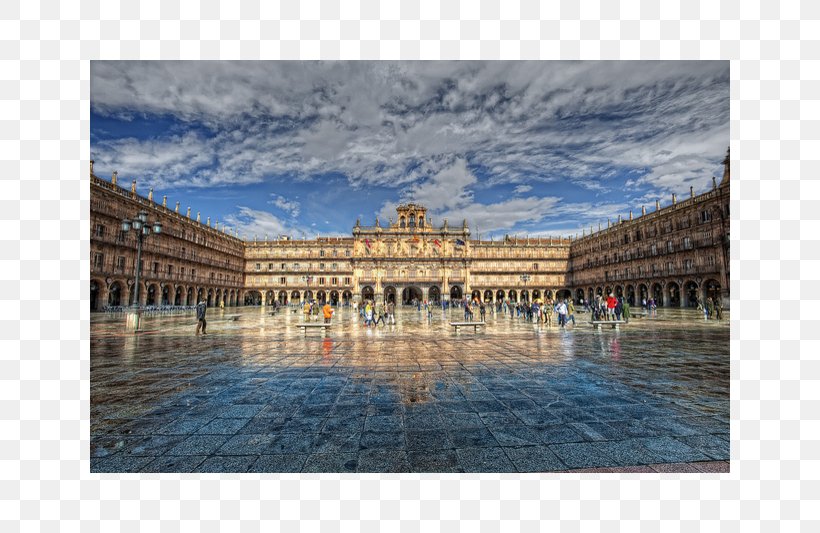 Plaza Mayor, Salamanca Town Square Old City Of Salamanca, PNG, 800x533px, Town Square, Architecture, Baroque Architecture, Building, City Download Free