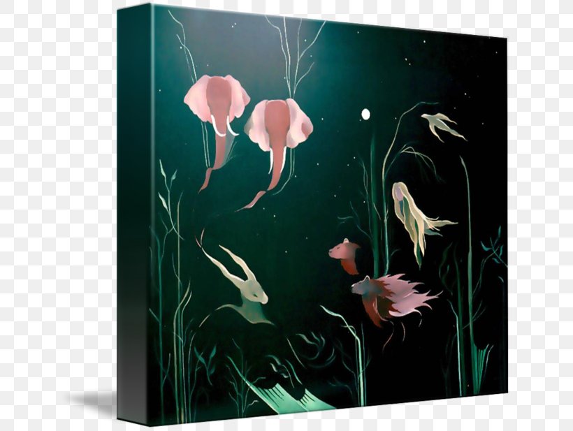 Painting Modern Art Teal Aquarium, PNG, 650x617px, Painting, Aquarium, Art, Artwork, Flower Download Free