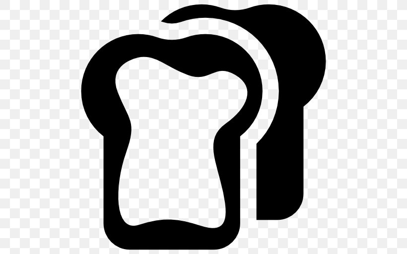 Toast Bakery Breakfast White Bread Clip Art, PNG, 512x512px, Toast, Area, Artwork, Bakery, Black And White Download Free
