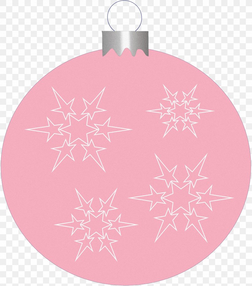 Christmas Ornament Pink M RTV Pink, PNG, 3444x3899px, Christmas Ornament, Christmas, Christmas Decoration, Petal, Pink Download Free