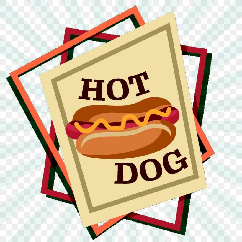 Hot Dog Hamburger Fast Food Barbecue Pizza, PNG, 1000x1000px, Hot Dog, Barbecue, Brand, Cartoon, Fast Food Download Free