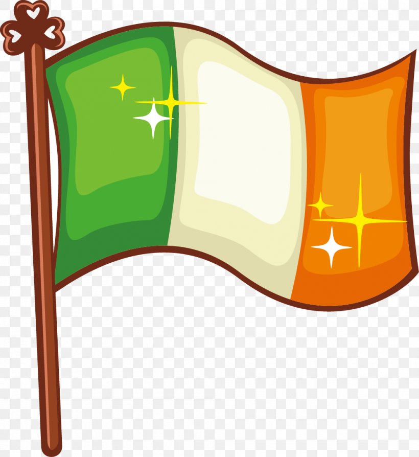Ireland Saint Patrick's Day Symbol Banner, PNG, 996x1086px, Ireland, Cartoon, Clip Art, Designer, Flag Download Free