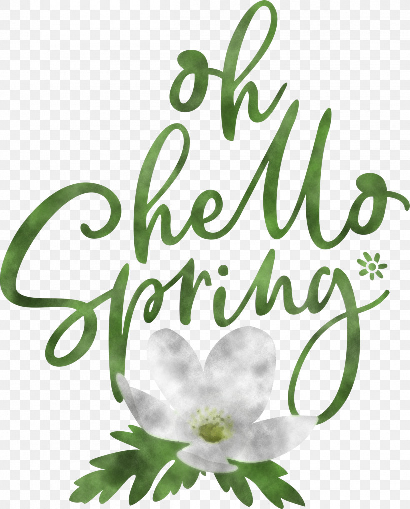 Oh Hello Spring Hello Spring Spring, PNG, 2417x2999px, Hello Spring, Cut Flowers, Floral Design, Flower, Green Download Free