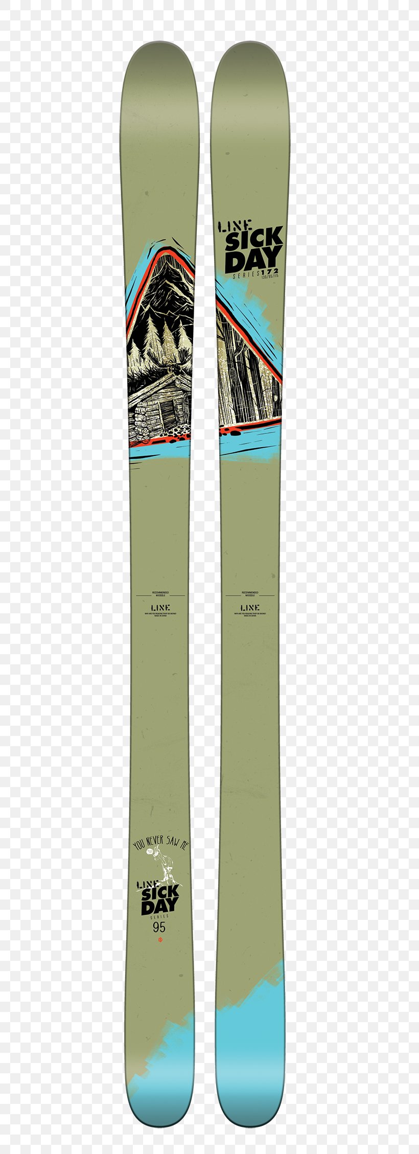 Sporting Goods Line Skis Sick Day 95 2015/16 Twin-tip Ski, PNG, 500x2258px, Sporting Goods, Aspen Ski Board, Backcountry Skiing, Freeriding, Freeskiing Download Free
