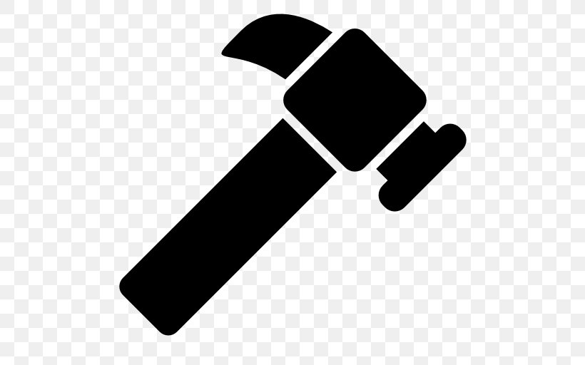 Tool Hammer, PNG, 512x512px, Tool, Black, Black And White, Csssprites, Hammer Download Free