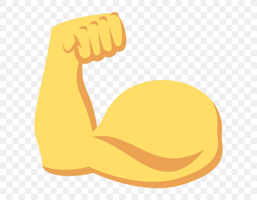 Emoji Domain Clip Art Muscle Biceps, PNG, 640x640px, Emoji, Arm, Art Emoji, Biceps, Emoji Domain Download Free