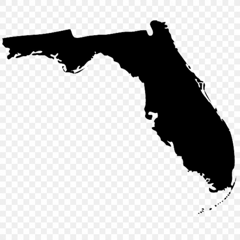 Florida Vector Graphics Clip Art Royalty-free Image, PNG, 1024x1024px, Florida, Black, Black And White, Hand, Monochrome Download Free