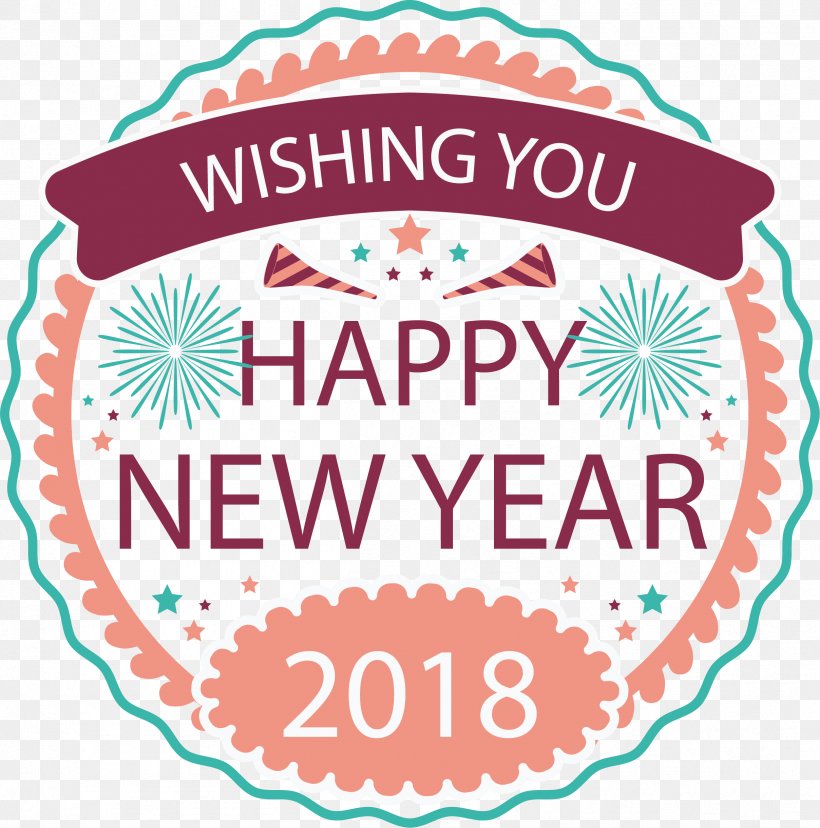 New Year Clip Art Design, PNG, 2417x2443px, 2018, New Year, Area, Art, Artwork Download Free