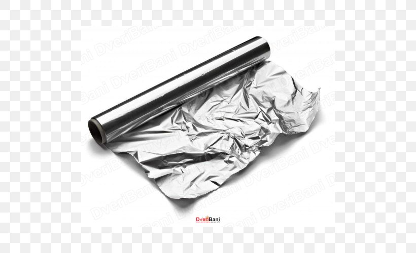 Aluminium Foil Paper Tin Foil, PNG, 500x500px, Aluminium Foil, Aluminium, Foil, Food, Kitchen Download Free