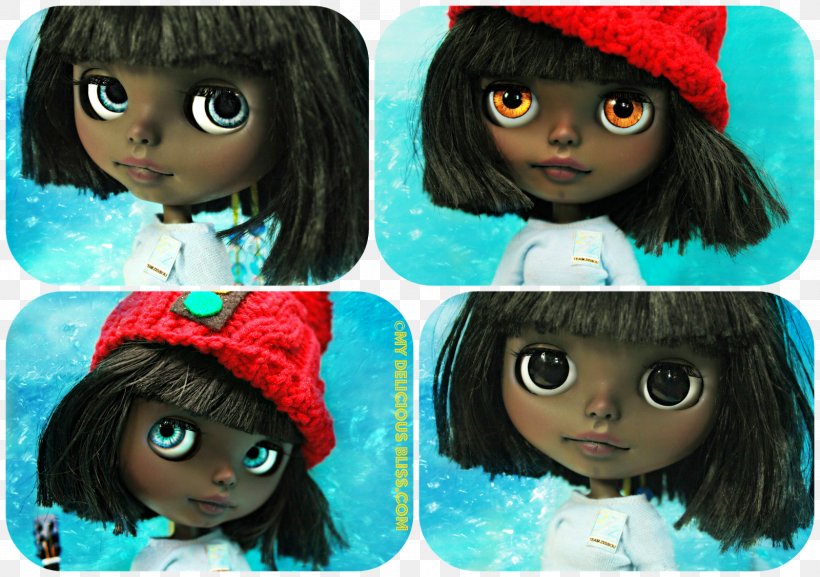 Doll Black Hair Teal, PNG, 1600x1127px, Doll, Bangs, Black, Black Hair, Brown Hair Download Free