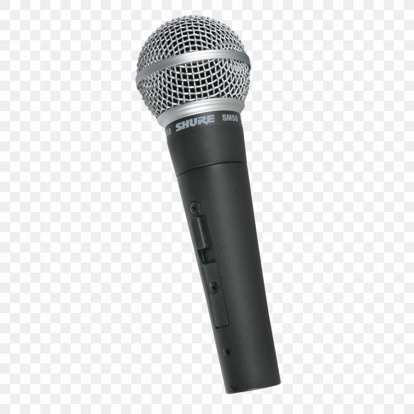 Microphone Shure SM58 Audio Yamaha Corporation Cardioid, PNG, 1200x1200px, Microphone, Audio, Audio Equipment, Cardioid, Electronic Device Download Free