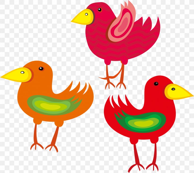 Bird Chicken Clip Art, PNG, 2355x2104px, Bird, Anatidae, Animal, Animal Material, Art Download Free