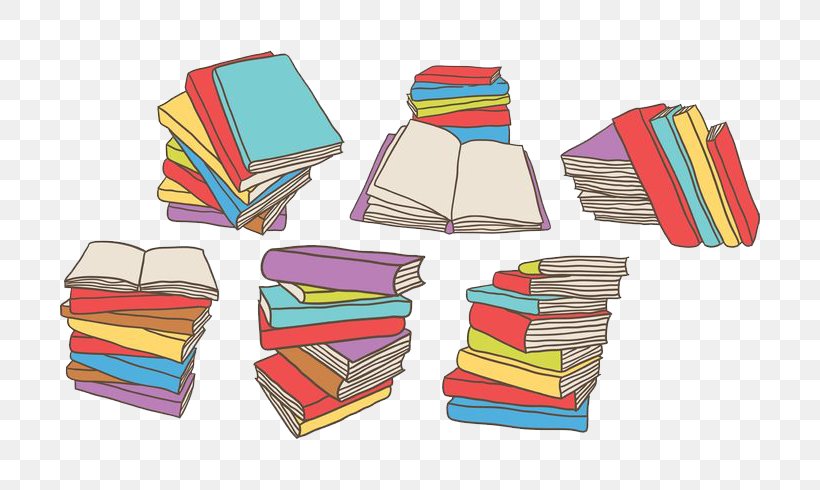 Book Stack Euclidean Vector Clip Art, PNG, 700x490px, Book, Drawing, Heap, Material, Paper Download Free