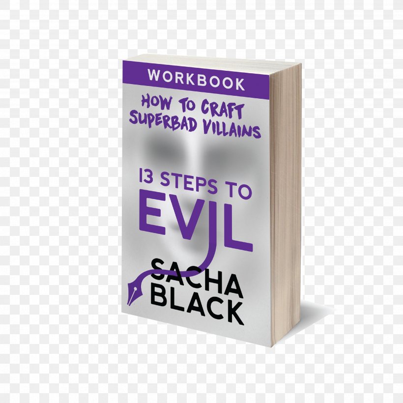 13 Steps To Evil: How To Craft Superbad Villains Brand Purple Product Font, PNG, 3468x3468px, Watercolor, Cartoon, Flower, Frame, Heart Download Free