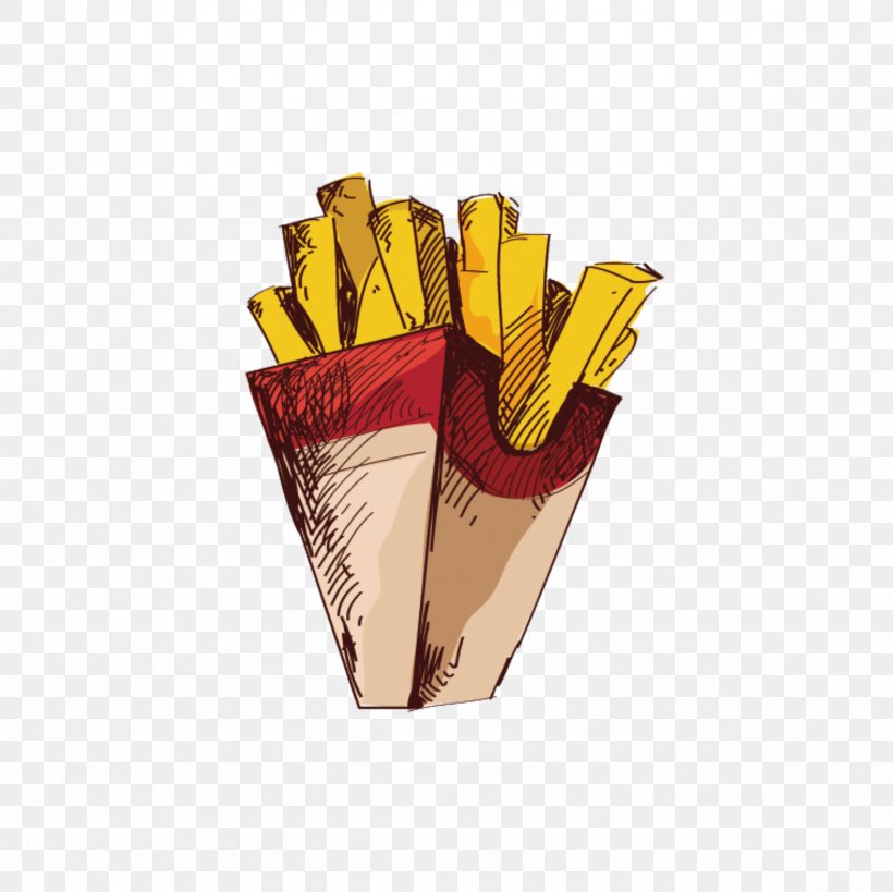 French Fries Fast Food Fried Chicken Hamburger, PNG, 2362x2362px, French Fries, Drink, Fast Food, Fast Food Restaurant, Fried Chicken Download Free