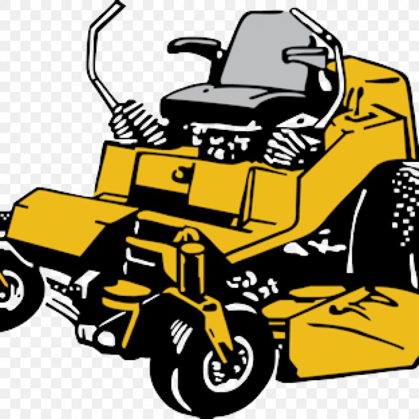 Lawn Mowers Zero-turn Mower String Trimmer, PNG, 1024x1024px, Lawn, Artwork, Automotive Design, Black And White, Business Download Free