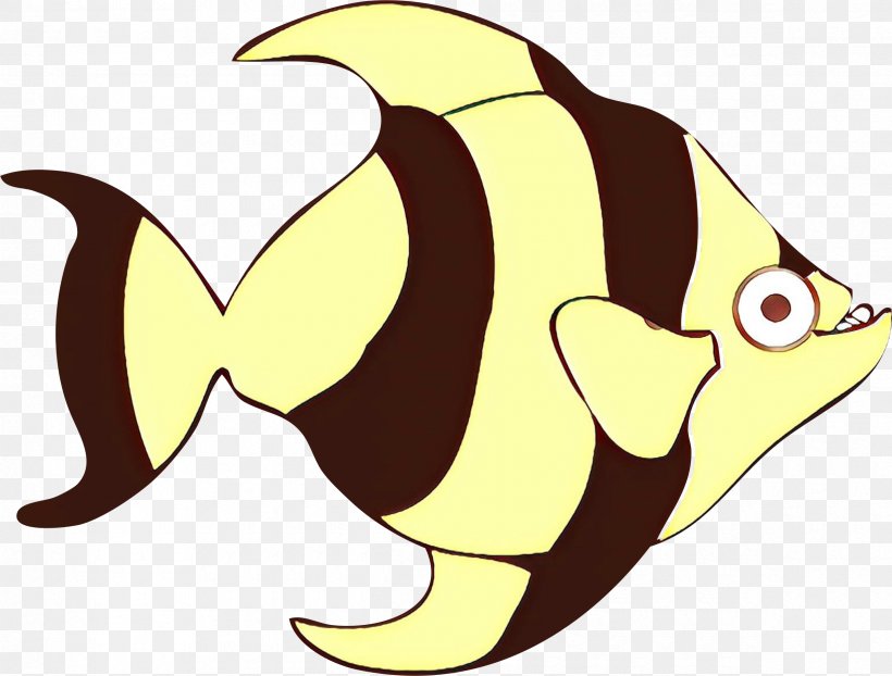 Cartoon Clip Art Yellow Fish Butterflyfish, PNG, 2390x1813px, Cartoon, Butterflyfish, Fish, Logo, Pomacentridae Download Free