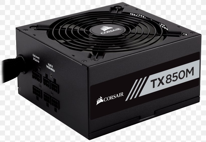 Power Supply Unit 80 Plus Power Converters Corsair Components ATX, PNG, 1800x1244px, 80 Plus, Power Supply Unit, Atx, Computer Component, Computer Hardware Download Free