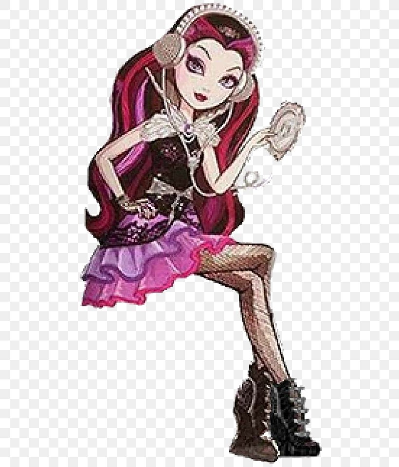 Raven Ever After High Legacy Day Apple White Doll Queen, PNG, 512x960px, Watercolor, Cartoon, Flower, Frame, Heart Download Free