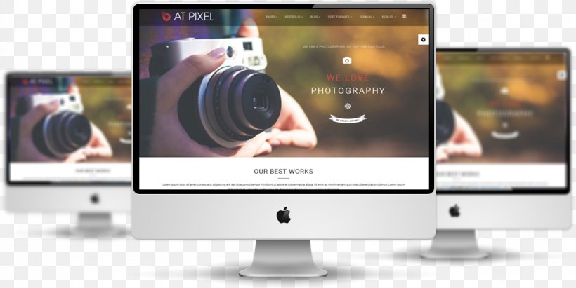 Responsive Web Design Web Template System Joomla, PNG, 1129x567px, Responsive Web Design, Bootstrap, Content Management System, Display Device, Electronics Download Free