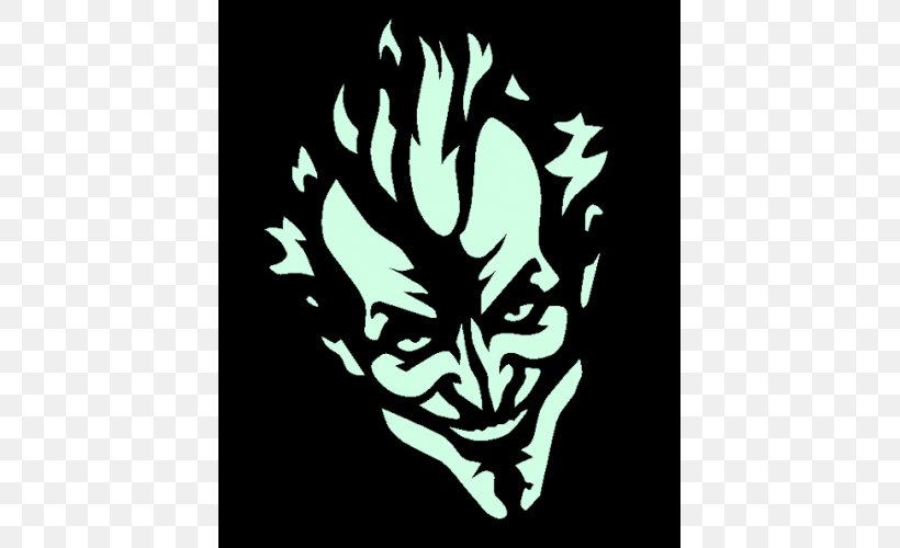 Joker Batman Sticker Wall Decal, PNG, 500x500px, Joker, Art, Batman, Black And White, Bumper Sticker Download Free